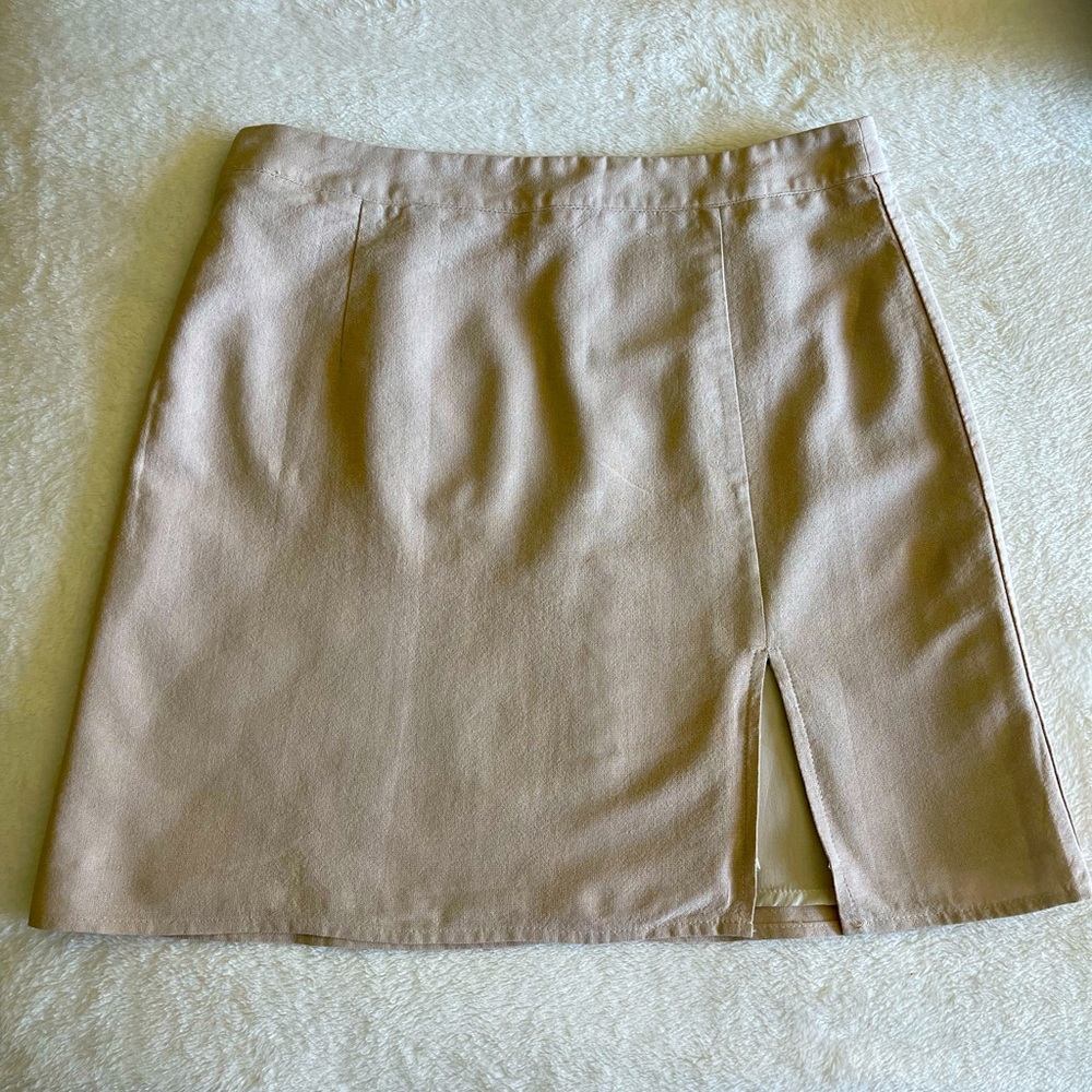 Zara skirt medium cream /khaki